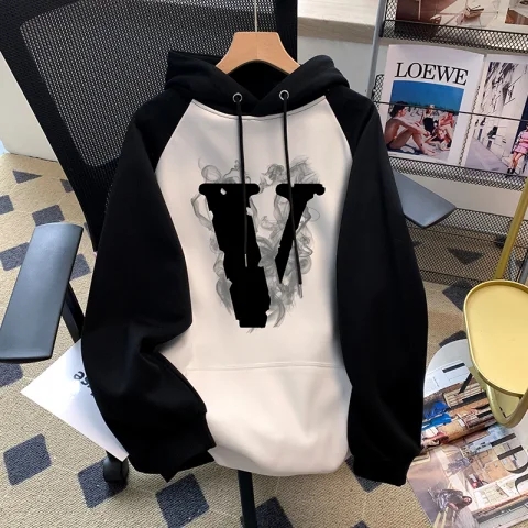 320克純棉華棉複合牛奶絲連帽衛衣