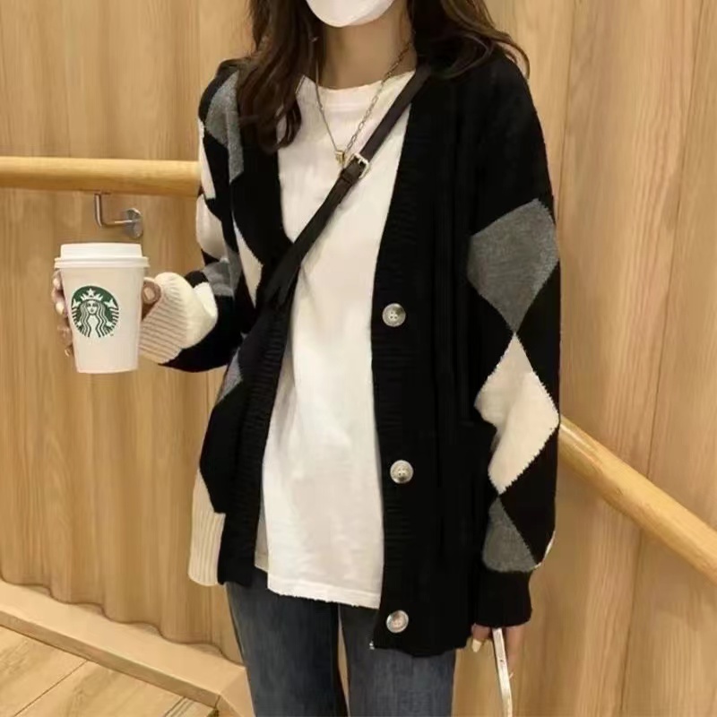 茶系穿搭一整套秋冬女裝微胖奶系炸街時尚高級感毛衣三件套裝