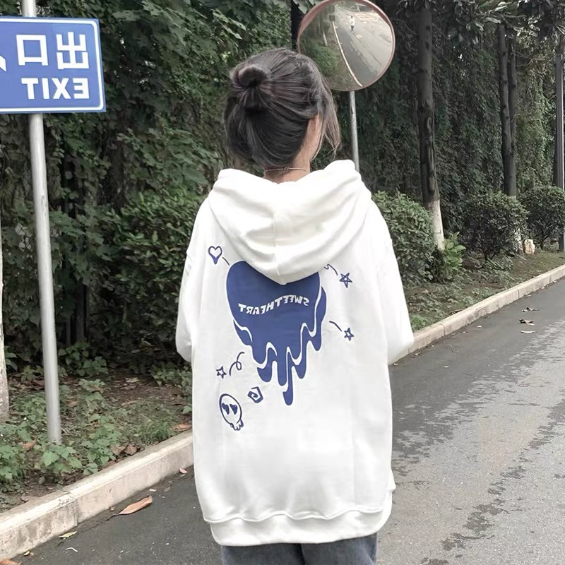 加絨250g / 大衛衣連帽秋冬款衛衣女加絨