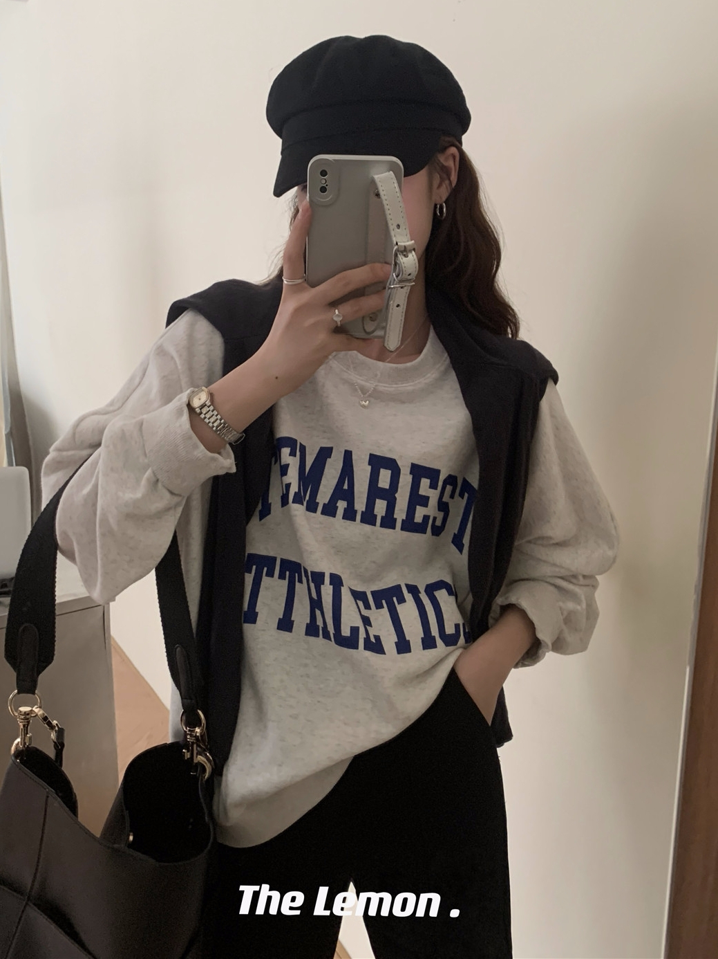 加絨250g / 大衛衣圓領秋冬款衛衣女加絨