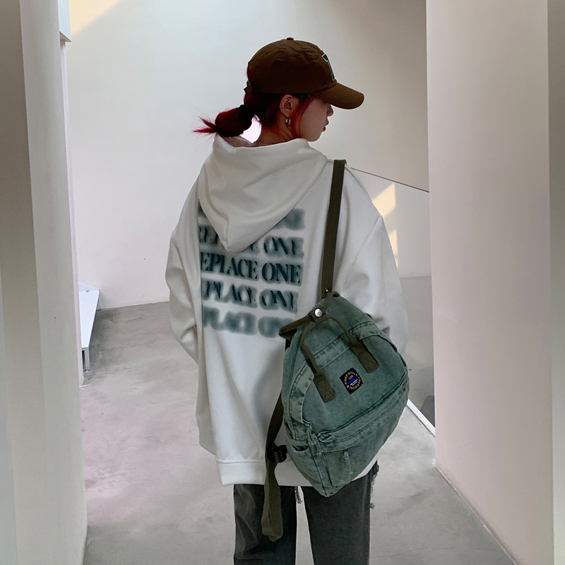 官圖  加絨250g / 大衛衣連帽秋冬款衛衣女加絨