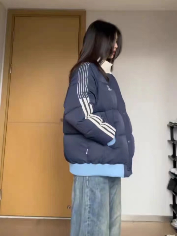 國潮棉衣棉服女冬季2023新款麵包服加厚小眾設計感棉襖外套