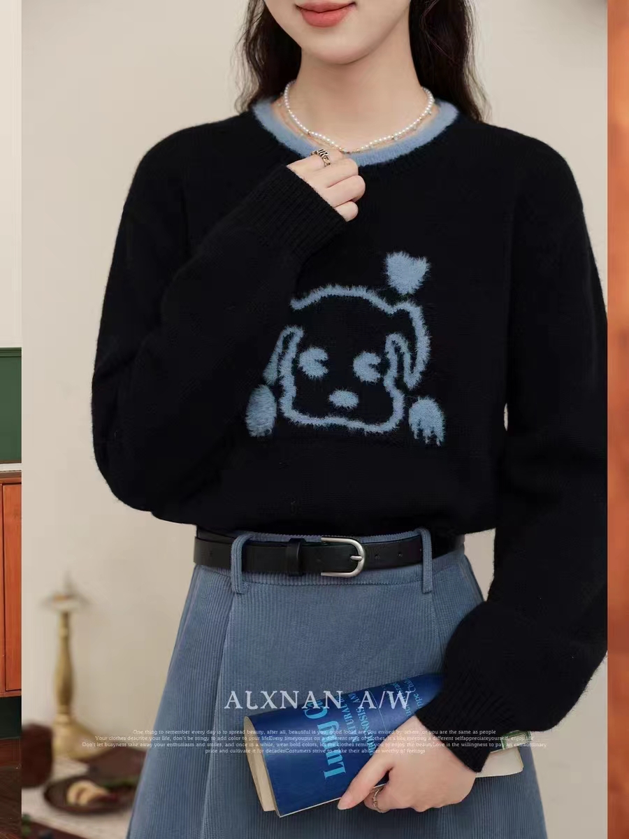 上衣長袖小個子百搭時尚款