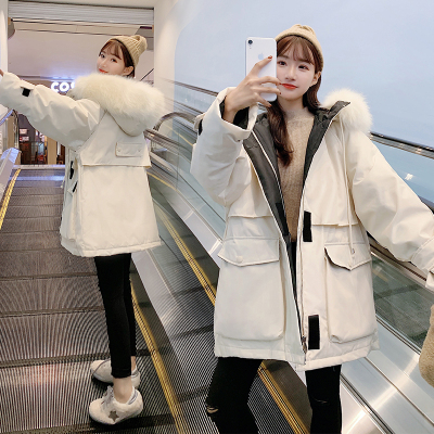 ins棉衣女學生寬鬆外套2023原宿風新款冬季韓版派克服麵包服棉服