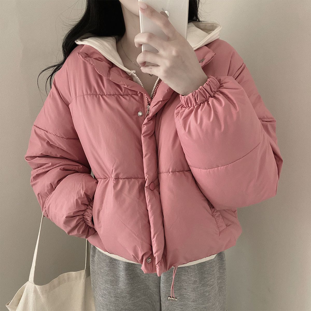韓國ins 秋冬 多色 加厚保暖 棉服棉衣麵包服
