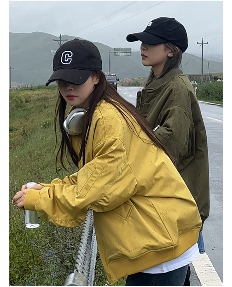 118+ American flight suit down jacket for women after coupon, loose neutral style work jacket