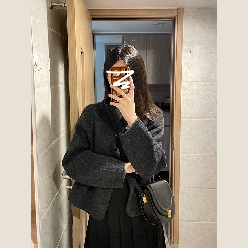 短款外套女春秋2023新款秋冬小個子香風高級感超好看今年流行