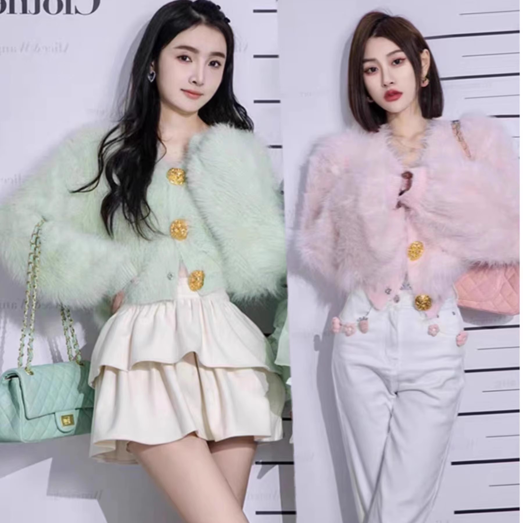 粉色軟糯毛衣外套女春韓系上衣溫柔慵懶風寬鬆小個子短款針織開衫