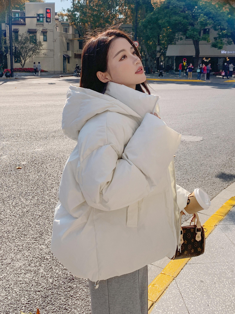 羽絨棉服女冬季2023新款韓版加厚棉衣小個子短款棉襖學生外套