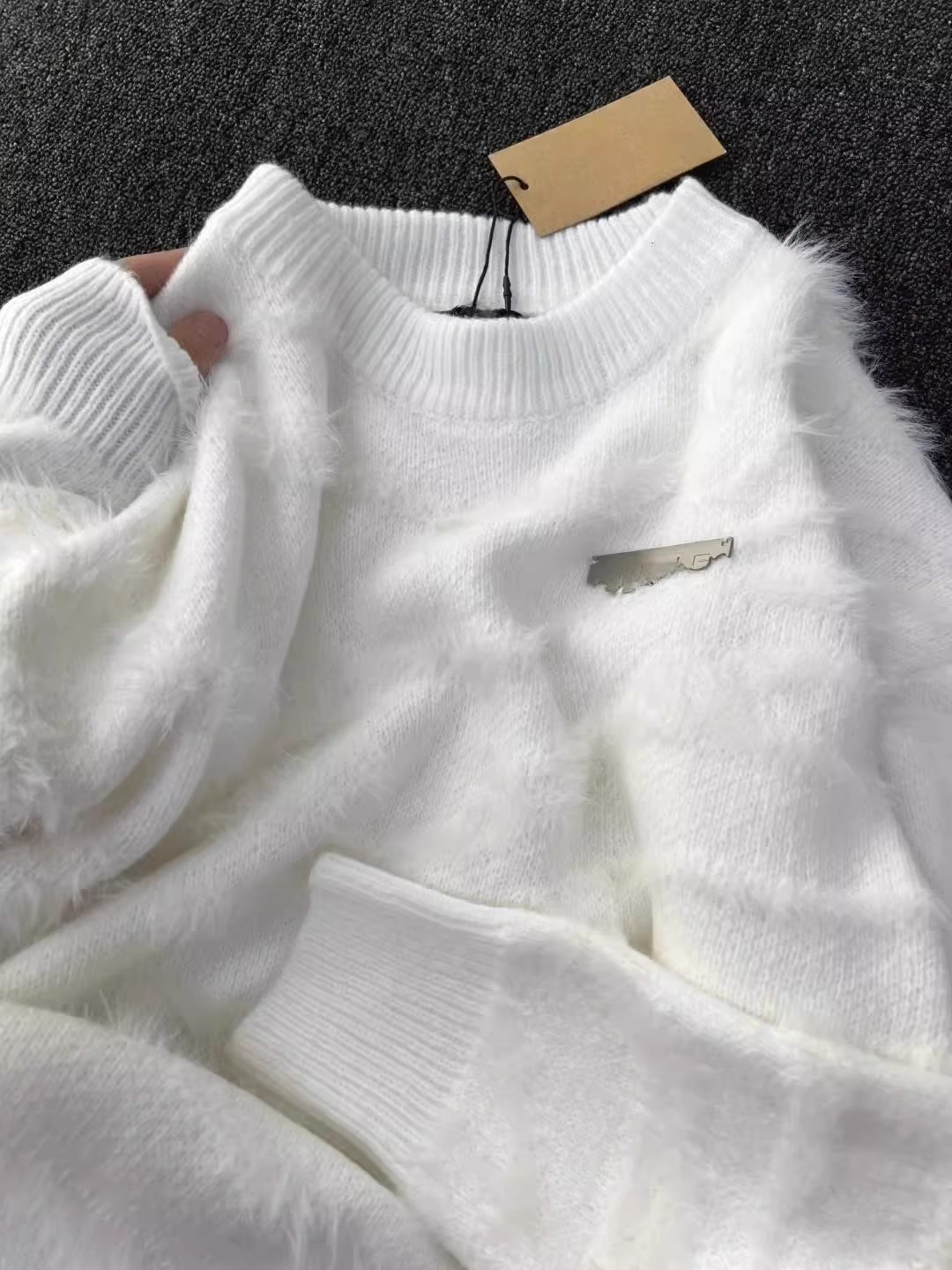 超好看軟糯慵懶風重工流蘇針織毛衣女秋冬寬鬆外穿設計感小眾外套