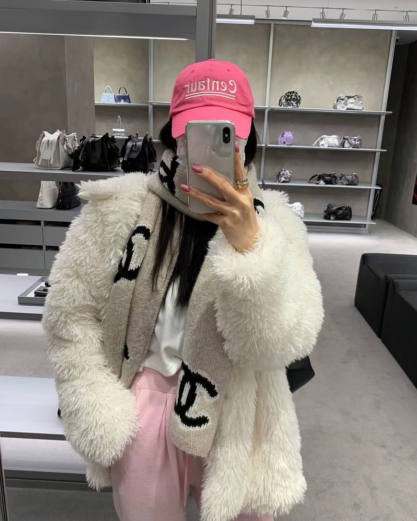 翻領毛絨外套女2023冬季新款時尚寬鬆保暖洋氣高級感上衣