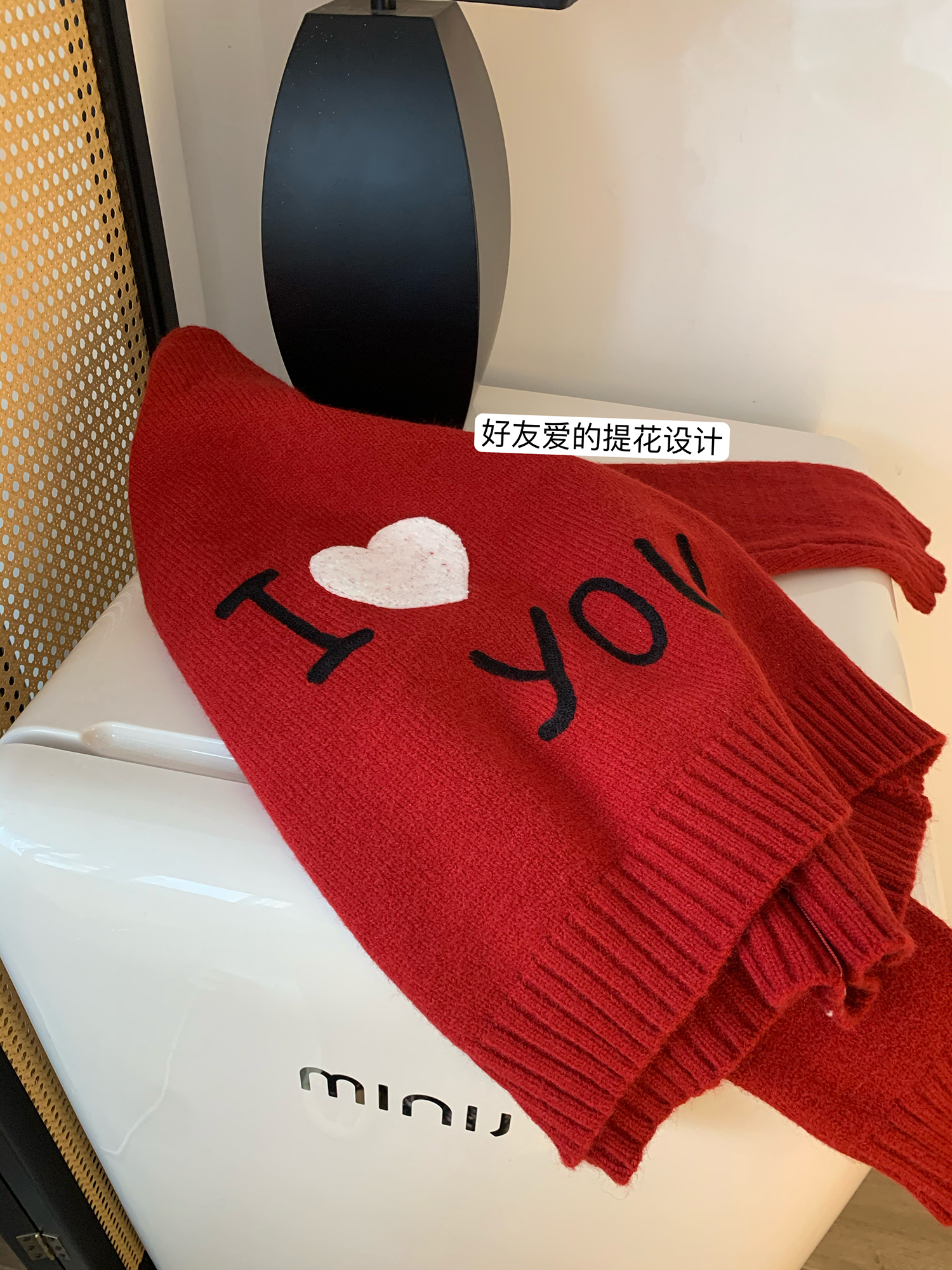 定製love you秋冬百搭毛衣女針織拉鏈開衫外套上衣