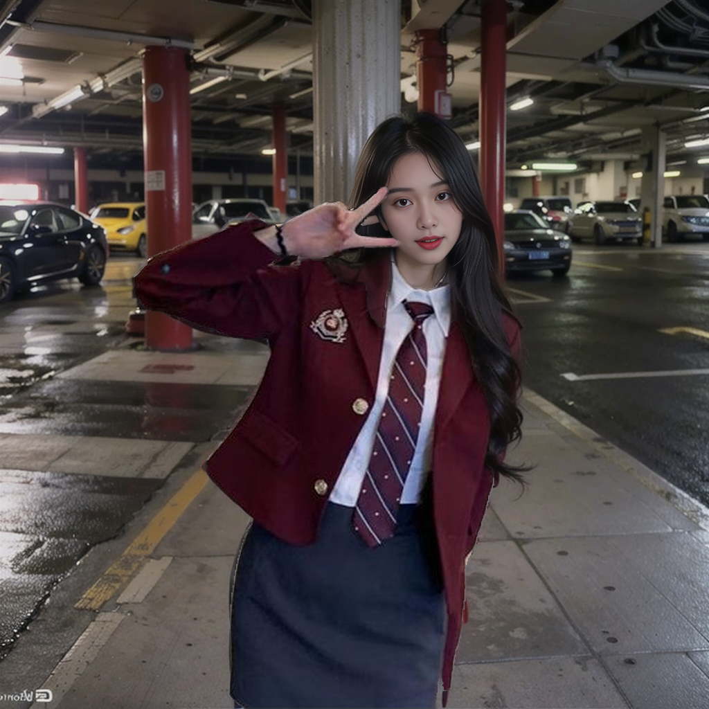 2023 New British College Style Blazer Spring and Autumn Fashionable Slim Long Sleeve Short Jacket