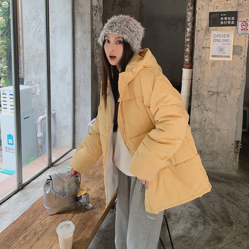 實拍棉衣女新款冬季韓版麵包服設計感棉服加厚棉襖外套ins潮