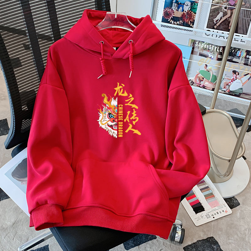 仿棉華棉複合牛奶絲320克銀狐絨420克圓領連帽雙帽寬鬆衛衣