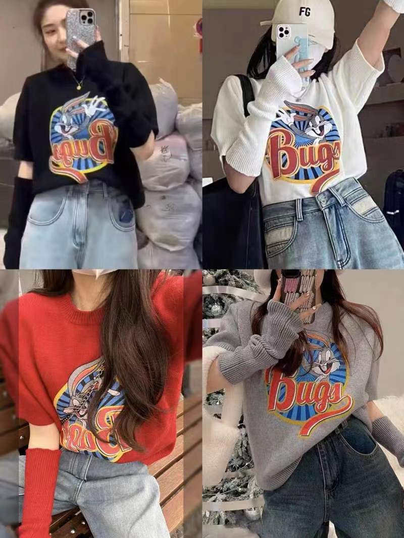 袖套毛衣女秋冬2023早春裝高級感超好看法式奶系溫柔打底內搭上衣