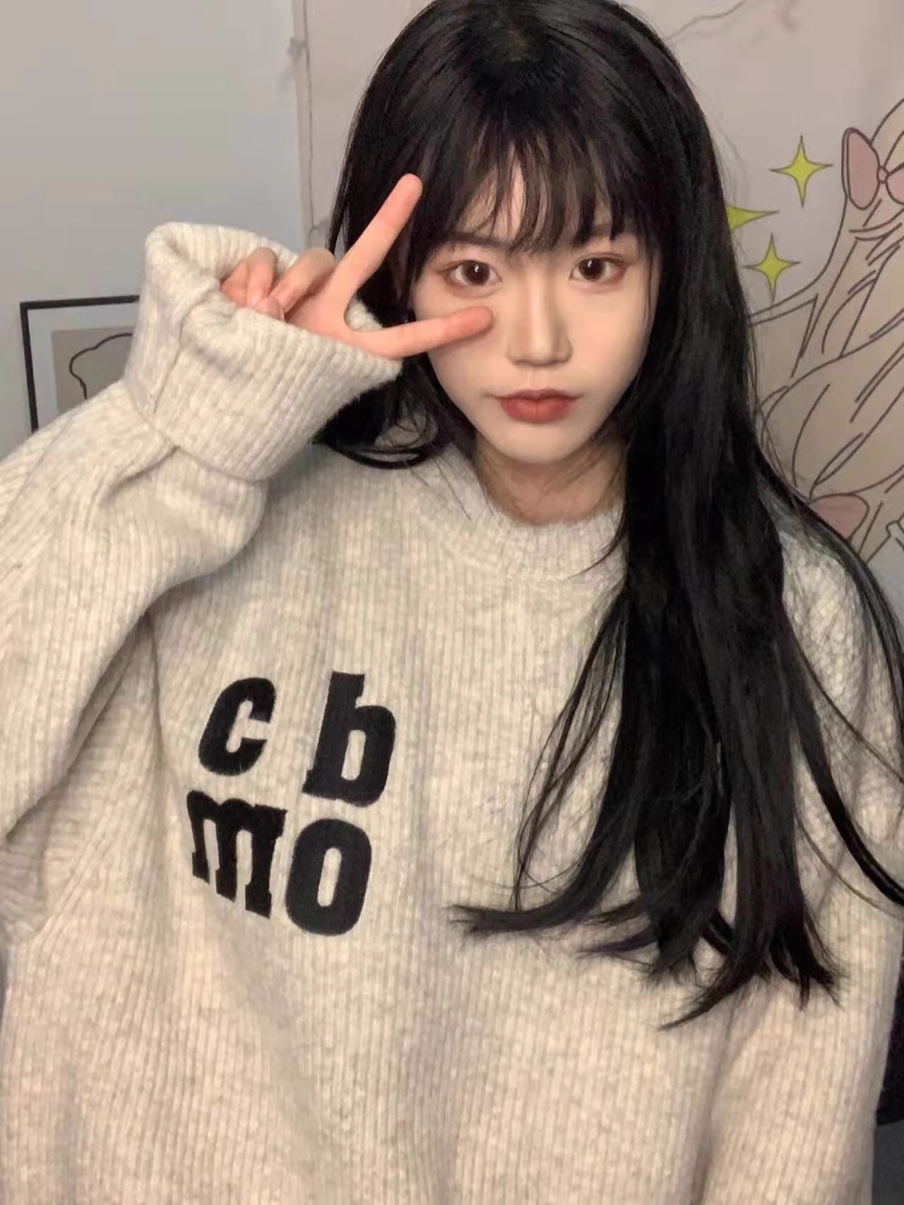 日系復古毛衣女秋冬寬鬆外穿慵懶風設計感小眾套頭內搭針織上衣