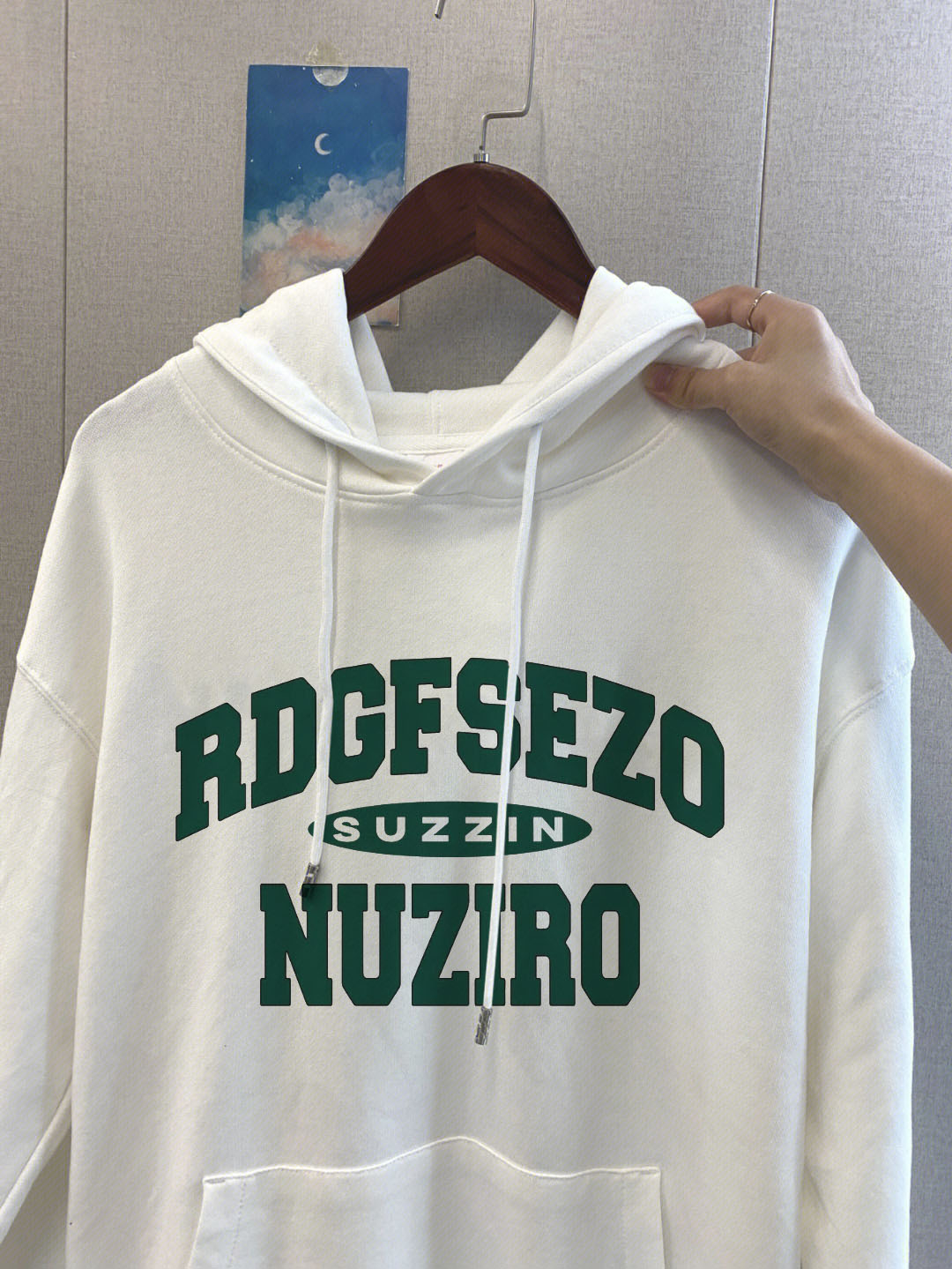 官圖  加絨250g / 大衛衣連帽秋冬款衛衣女加絨