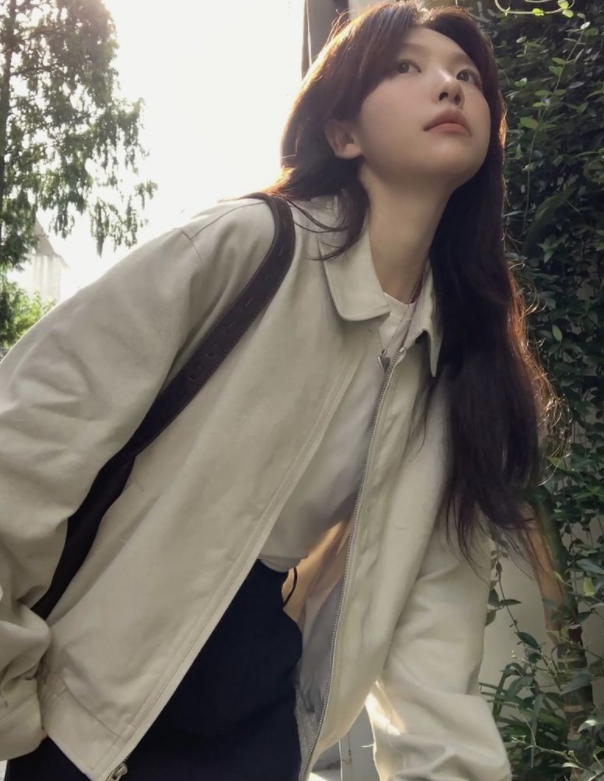 Maillard Lazy Style Workwear Short Jacket Women's 2023 Spring and Autumn Sports and Casual Flight Suit Jacket Top Trendy