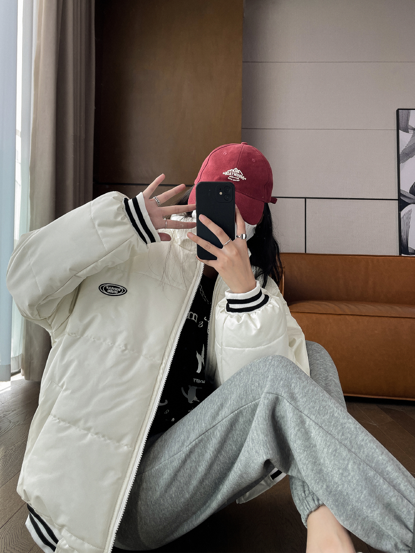 2023年新款冬季pu皮棉衣女韓系棉襖秋冬夾棉保暖外套棒球棉服