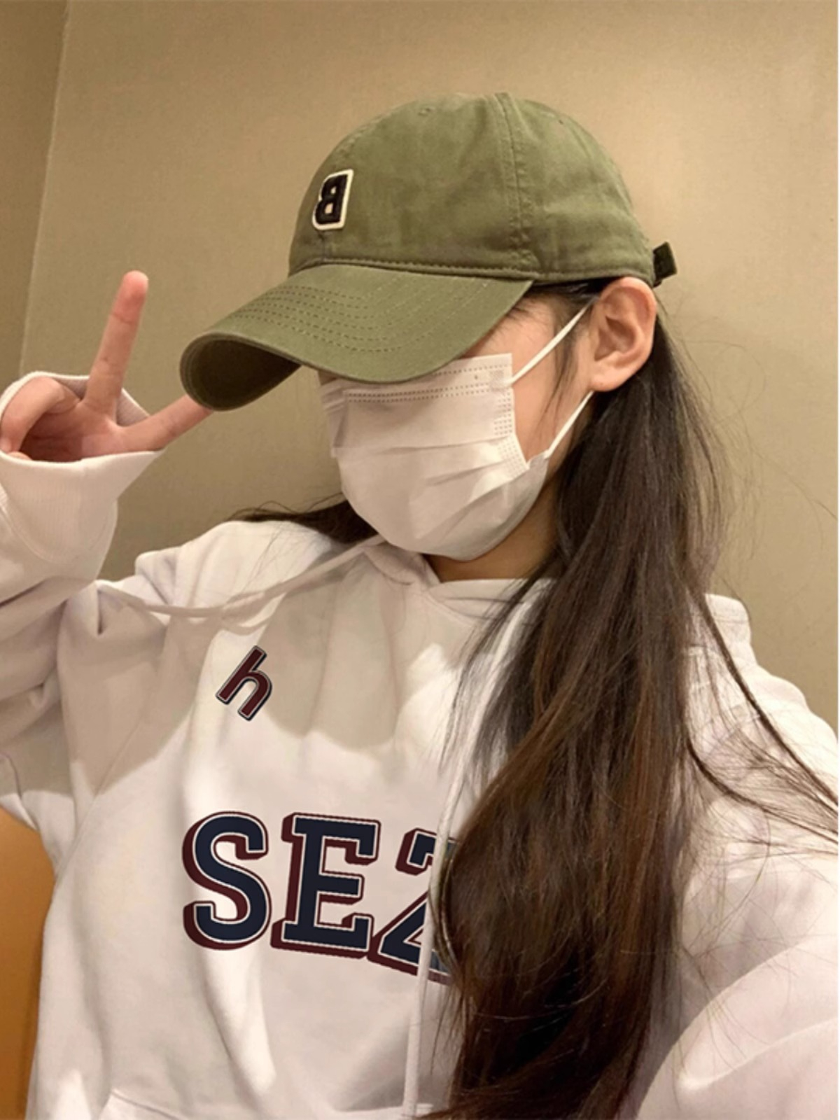 食毛華棉複合牛奶絲320克/銀狐絨400克連帽衛衣女