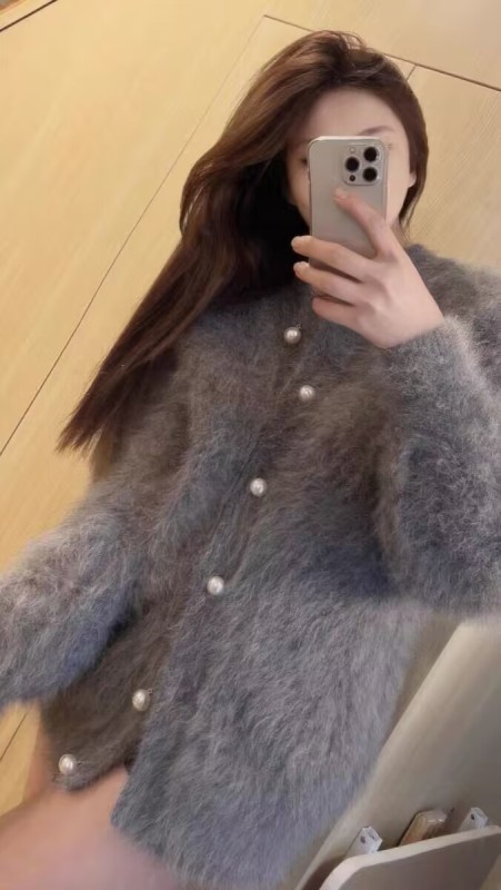 毛衣外套女秋冬外穿慵懶風高級感設計感小眾上衣針織開衫寬鬆