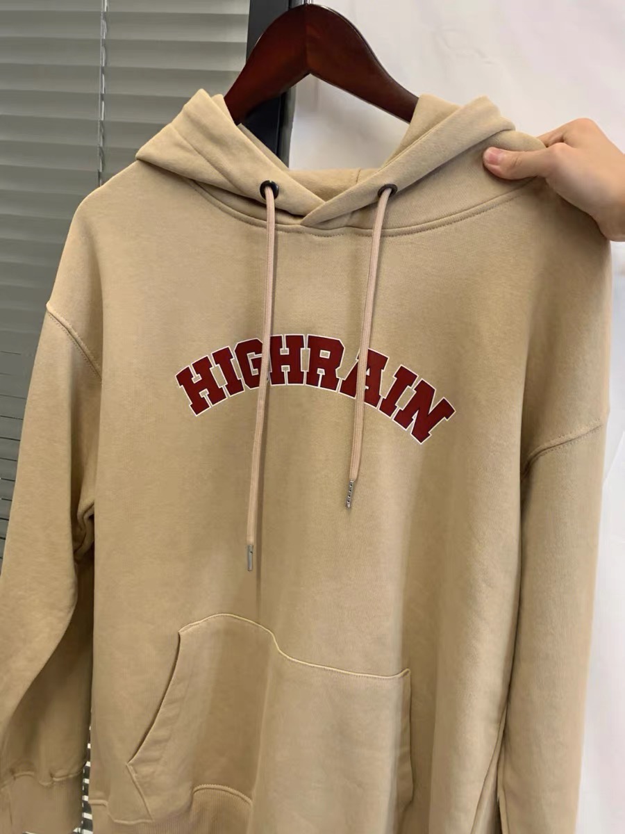 超火cec卡其色連帽衛衣女春秋韓版潮oversize慵懶外套寬鬆上衣服