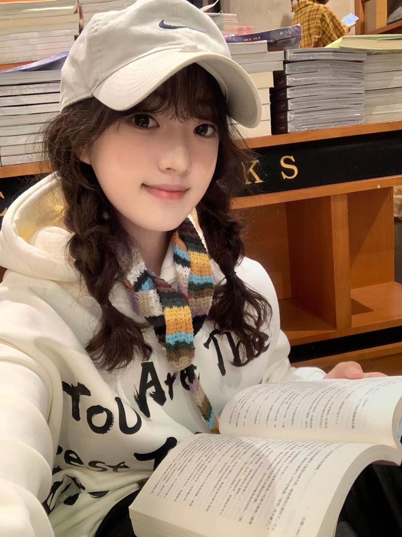 連帽衛衣女秋冬加絨字母印花美式重磅寬鬆慵懶風oversize長袖外套