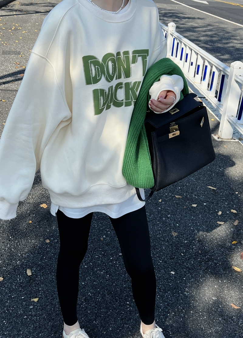 David's sweatshirt 190g 2023 Korean version niche casual couple sweatshirt women ins lazy style design jacket