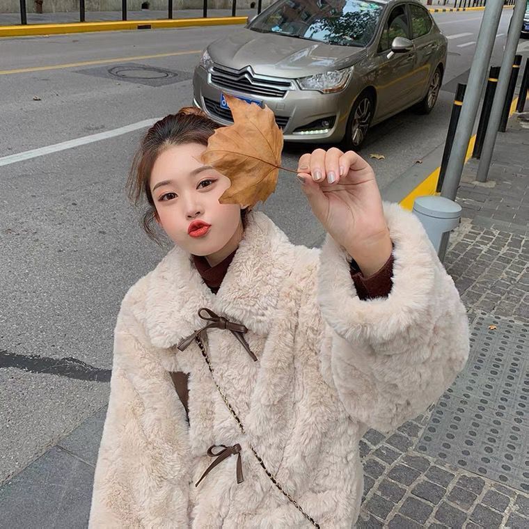 羊羔毛外套女2023年新款女裝短款炸街毛絨加厚休閒百搭秋冬韓版