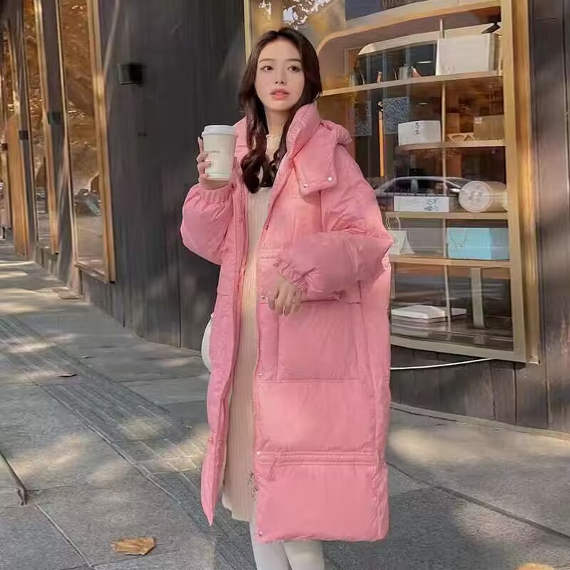 官網雪梨同款羽絨服冬2023年新款中長款韓版收腰時尚休閒羽絨棉女