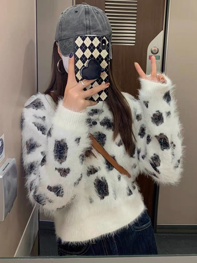 毛衣女秋冬2023新款短款高腰內搭打底衫高級感軟糯今年流行小上衣