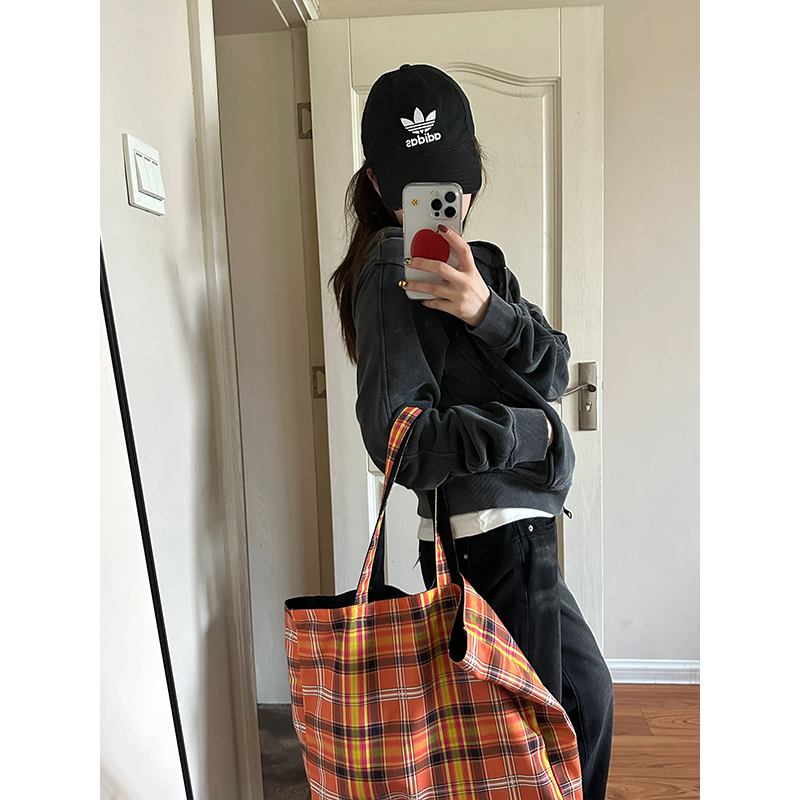 2023 Korean style fashion pure cotton Chinese cotton washed retro washed distressed sweatshirt for women spring and autumn loose hooded jacket for women