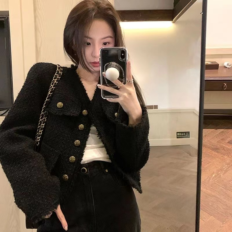 加厚小香風羊羔毛外套女秋冬百搭新款外穿毛絨寬鬆上衣ins潮