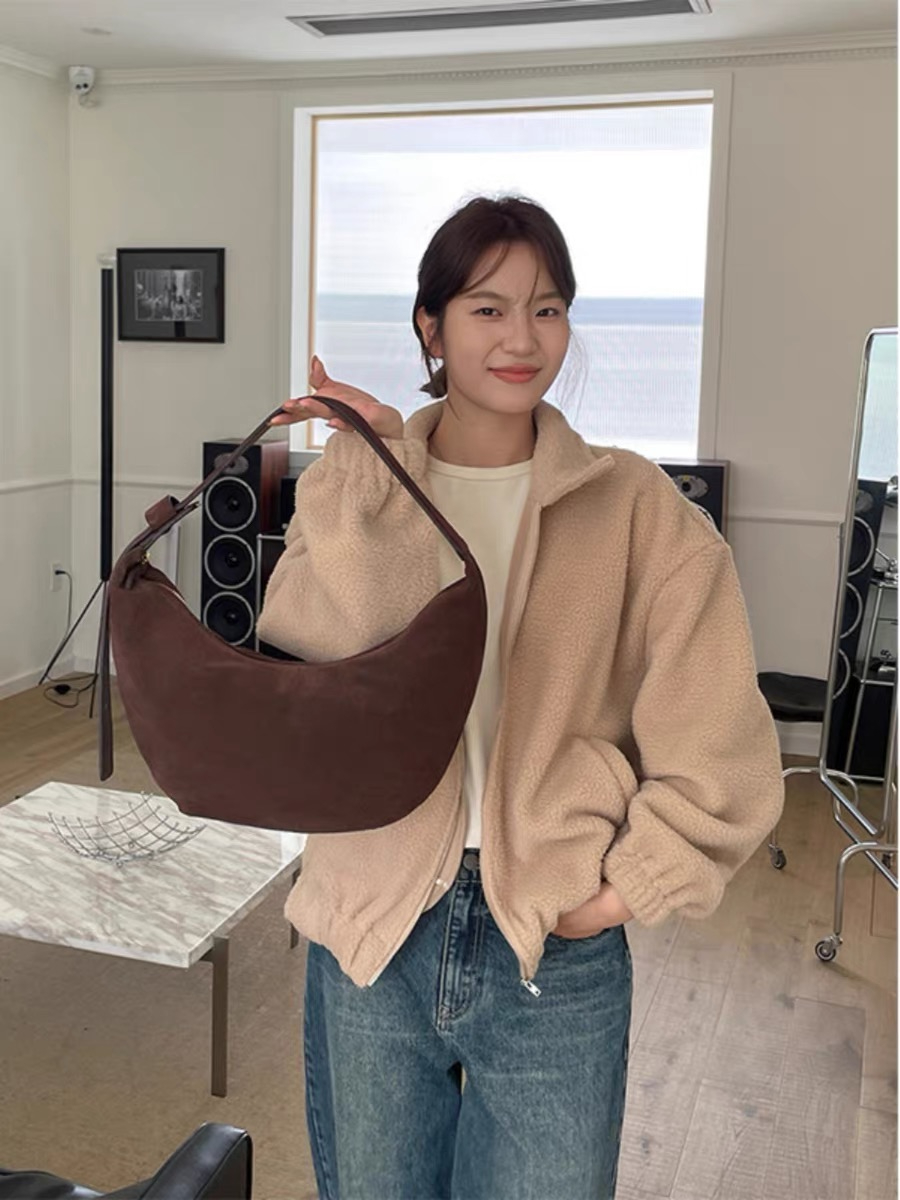 羊羔絨外套女2023韓版東大門新款秋冬裝新品韓版休閒寬鬆上衣