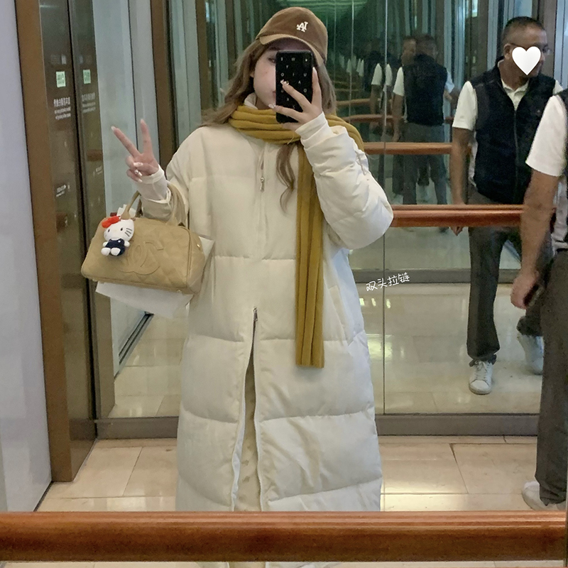 實拍~棉襖棉衣新款中長款韓版秋冬麵包服加厚棉服外套冬