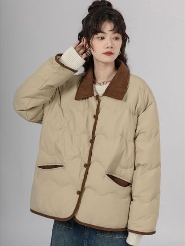 2023 new winter cotton-padded jacket for women, off-season thickened down cotton-padded jacket, loose slimming Korean style cotton-padded jacket