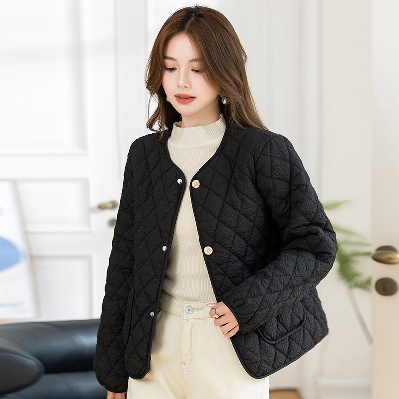 oversize bread coat short down cotton coat women's 2023 new trendy autumn and winter coat thick cotton jacket