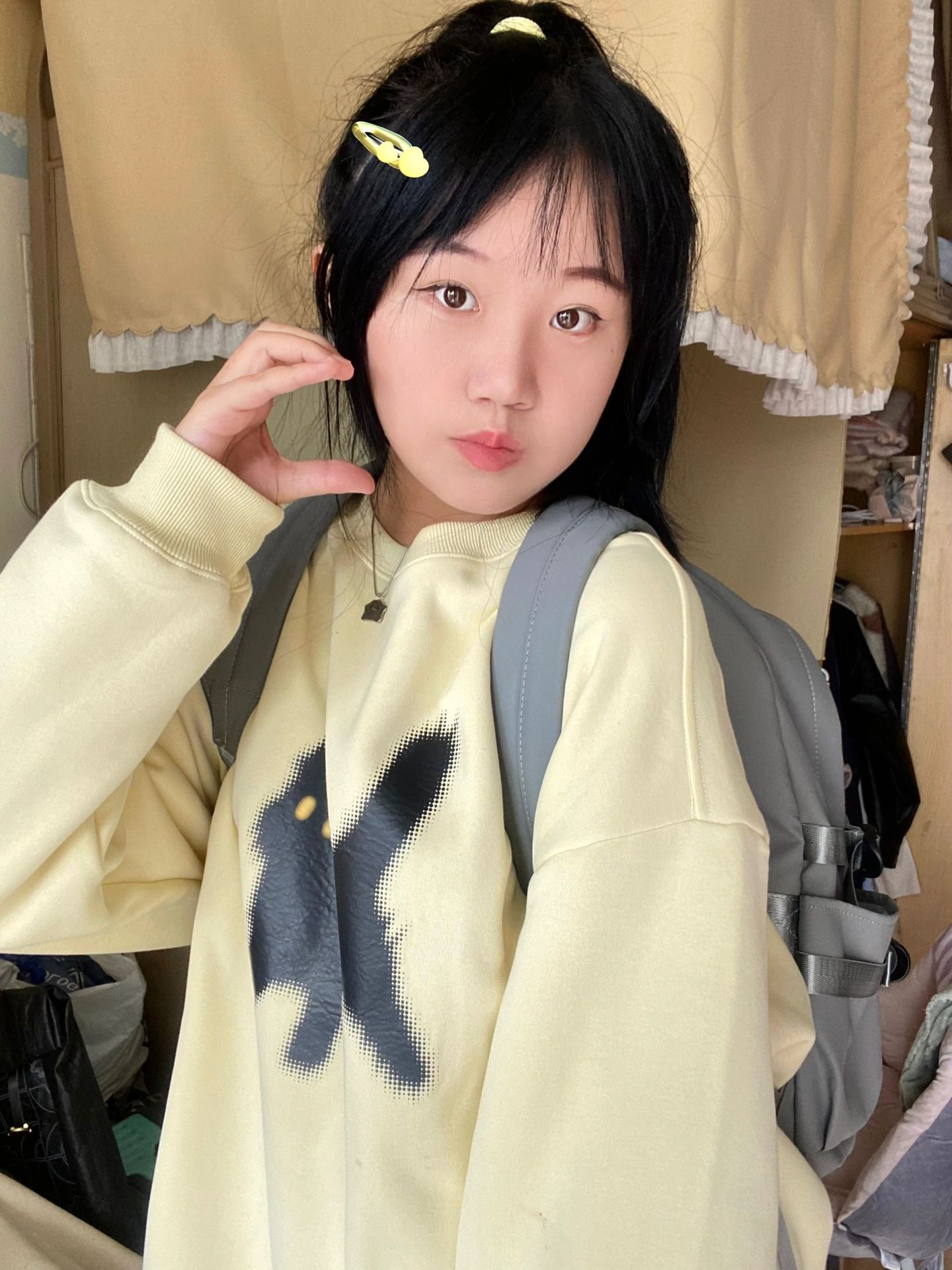 防棉華棉複合牛奶絲300克/銀狐絨400克圓領衛衣女