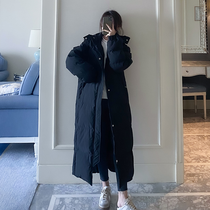 oversize麵包服羽絨棉衣棉服女冬季外套中長款厚棉襖年新款潮