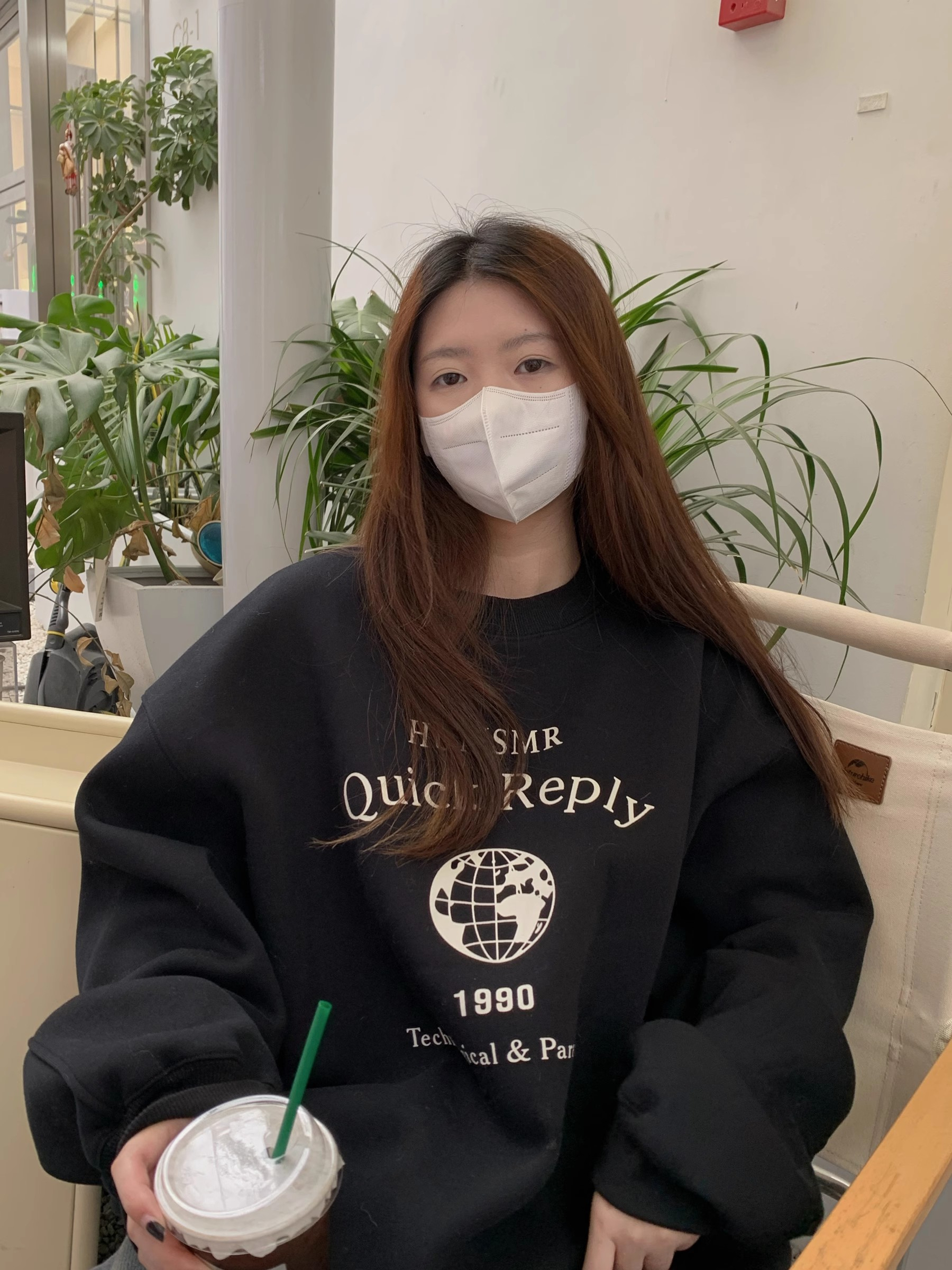 新款加絨加厚高級感慵懶風圓領衛衣女長袖上衣250g大衛衣