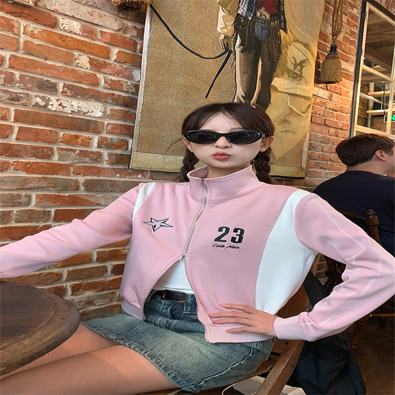 Pure cotton Chinese cotton composite milk silk stitching embroidered long-sleeved jacket