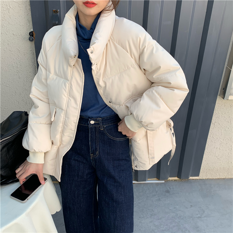 Bread Cotton Clothes 2023 Women's Autumn and Winter Clothes Cotton Clothes College Korean Style Loose Padded Jackets Ins Trend