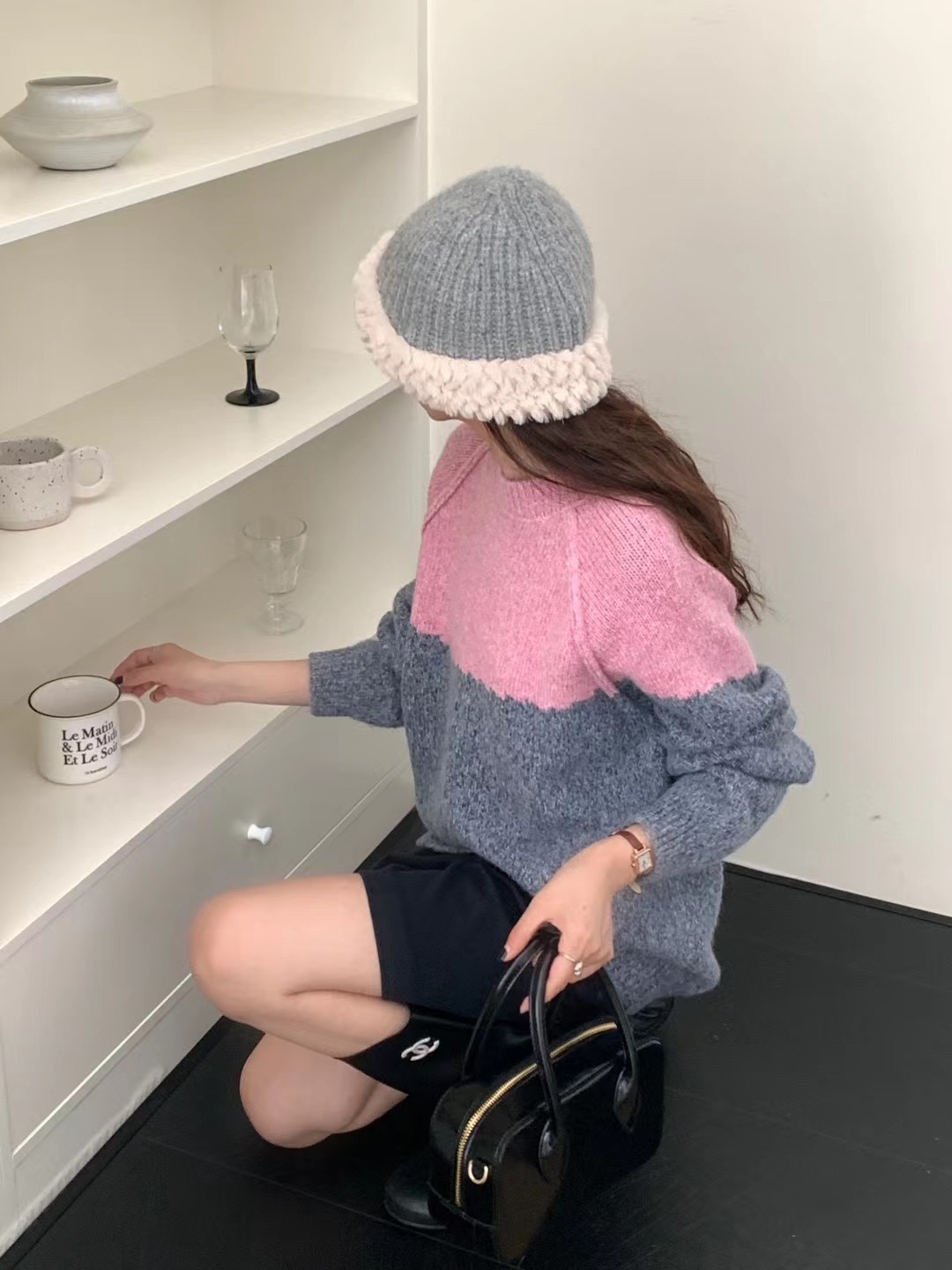 韓國毛衣女秋冬季新款慵懶風高級感超好看洋氣減齡針織衫上衣