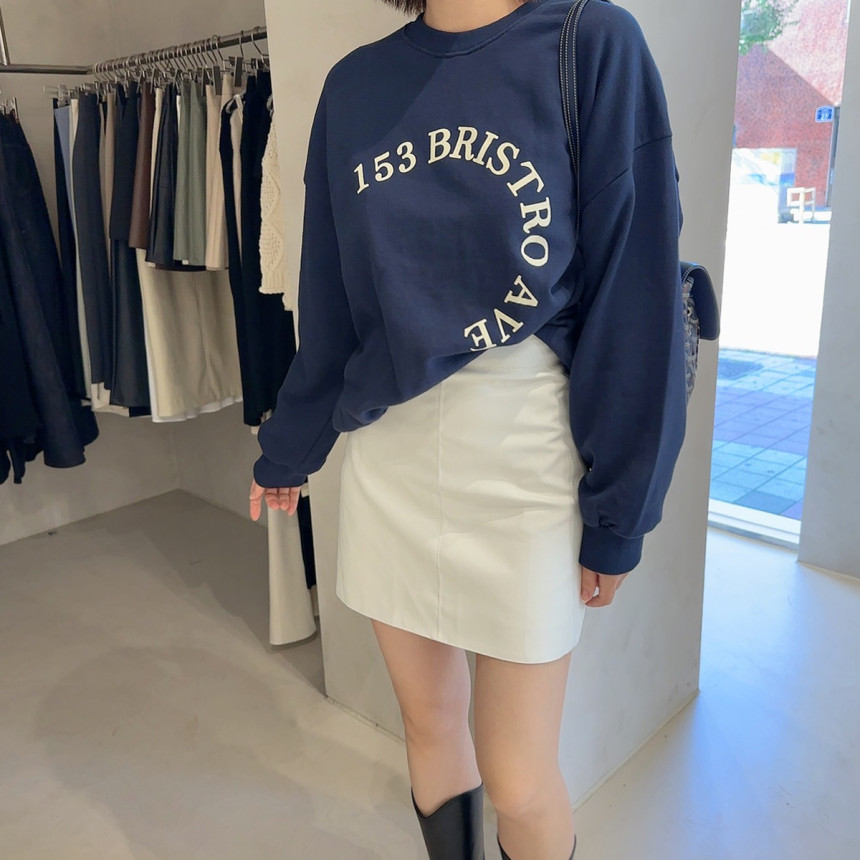 韓國chic冬季新款復古印花圓領長袖加絨衛衣女寬鬆休閒上衣