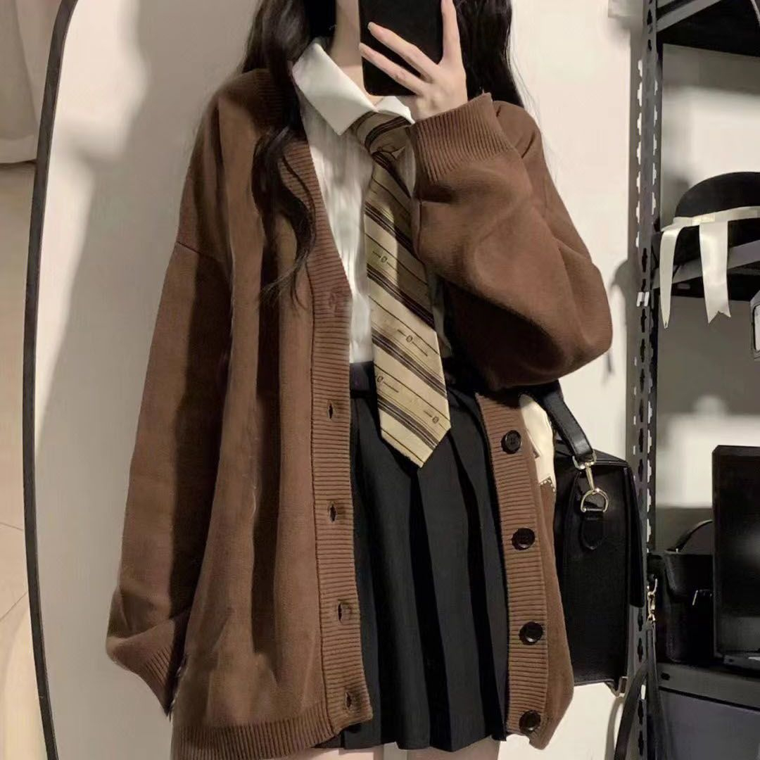 937#針織開衫毛衣外套女學生小個子