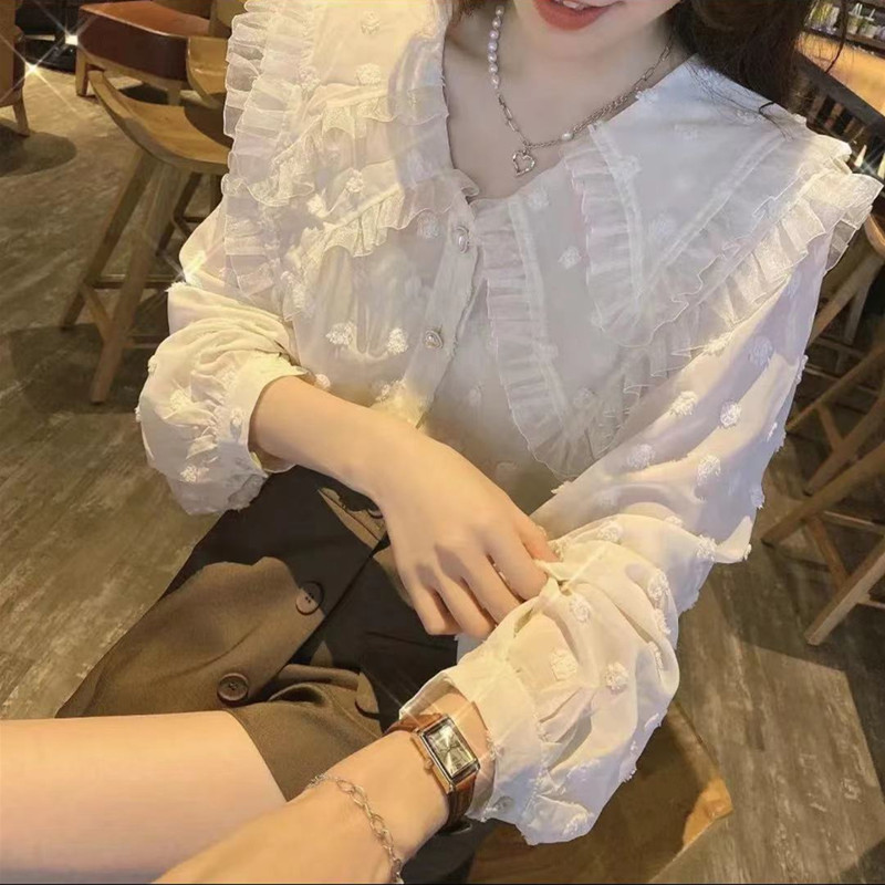 秋裝新款大碼女裝修身顯瘦設計感V領抽繩長袖襯衣M-4XL200斤