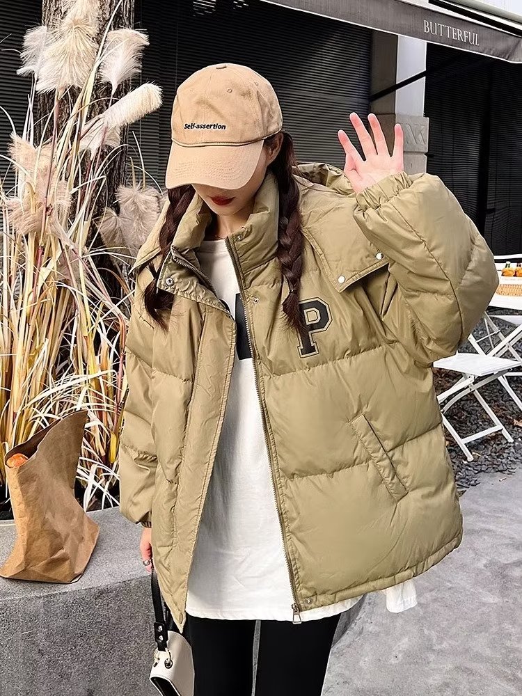 Down jacket for women 2023 autumn and winter new Korean style high-end and super good-looking little man's bread jacket cotton-padded jacket