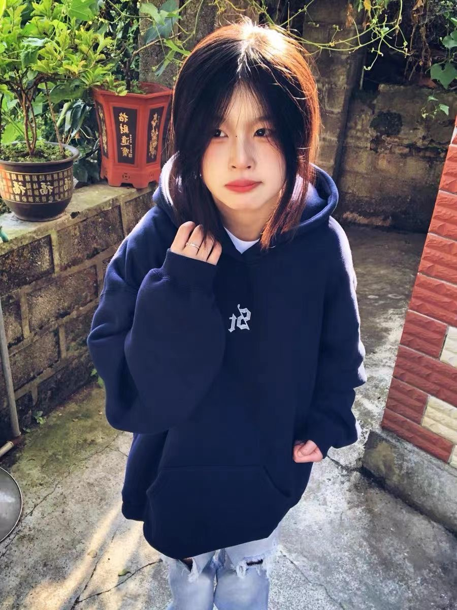 原版做工CVC食毛華棉複合牛奶絲+銀狐絨衛衣女