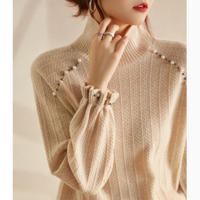 Sweater 2023 autumn and winter women's pullover loose long-sleeved outer wear plus size mom fashion casual western style sweater